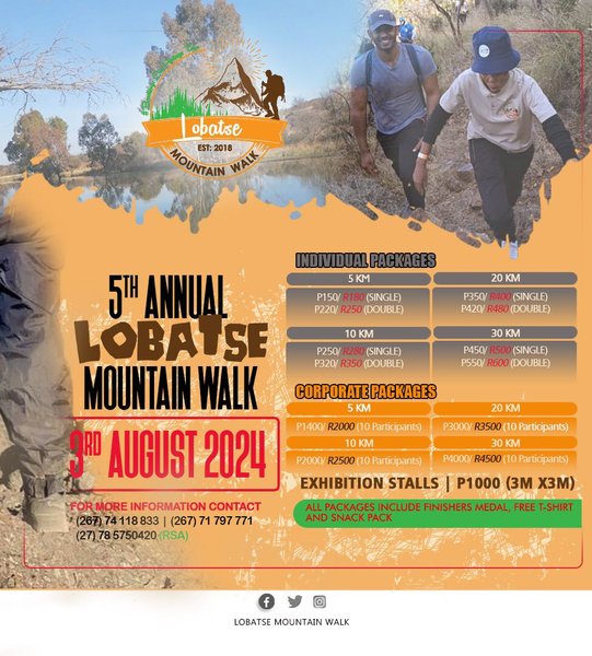 LOBATSE MOUNTAIN WALK - ticketlinc